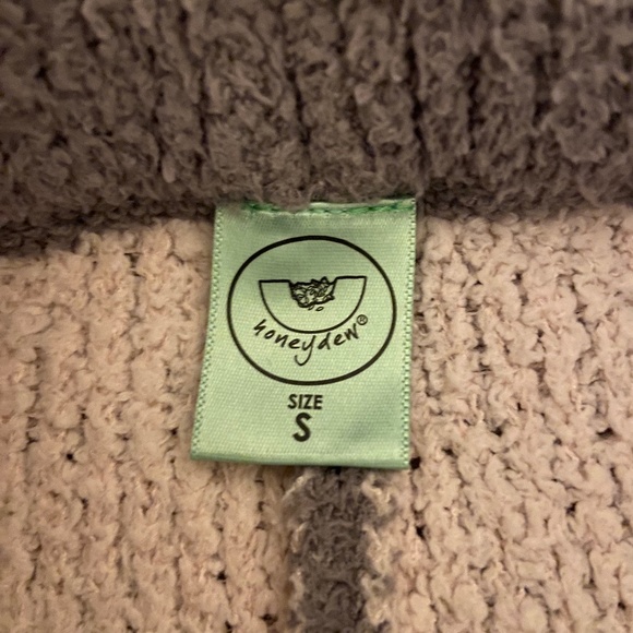 ✧ Honeydew Sherpa Mauve Grey Loungewear Pants ✧ - Picture 4 of 5